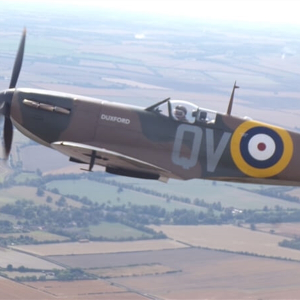 Customer Photo of Wing to Wing with a Spitfire (Squadron Leader)